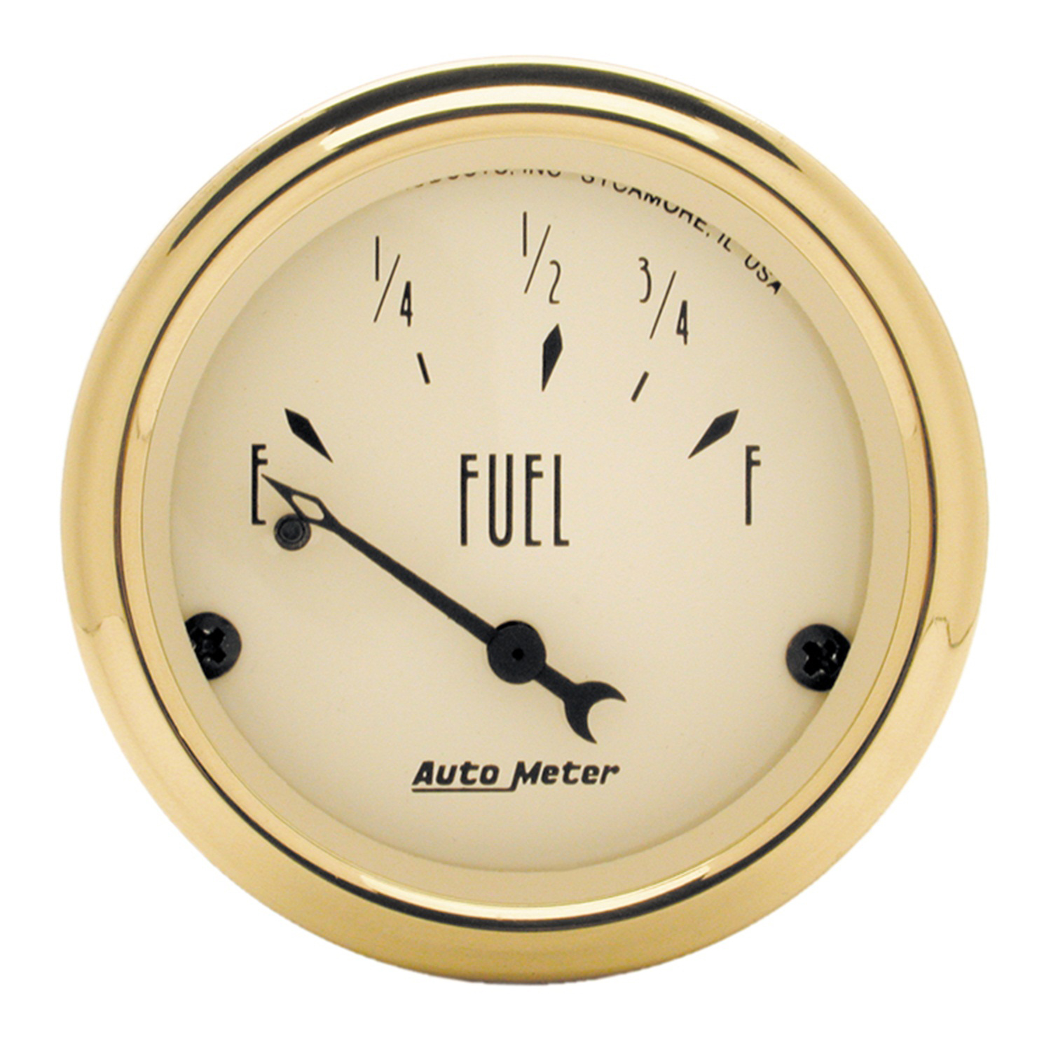 AutoMeter 2-1/16 In. FUEL LEVEL, 73-10 O, GOLDEN OLDIES